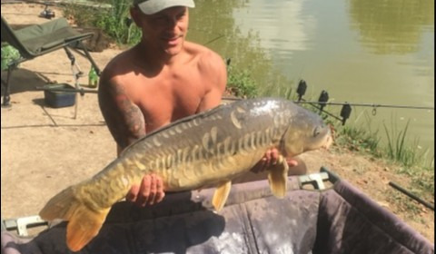 A 24 lb 4 oz carp from Lillybelle, Simon Cooper, Aug 2018