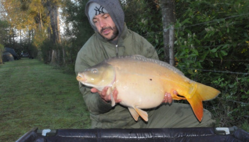 A 20 lb 3 oz carp from Lillybelle, Simmo, Apr 2017