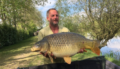 A 30 lb carp from Lillybelle, Steve Bellis, Apr 2017