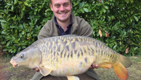 A 20 lb carp from Lillybelle, Ryan Smith, May 2017