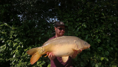 A 25 lb 10 oz carp from Lillybelle, Ollie Hancock, Sep 2018