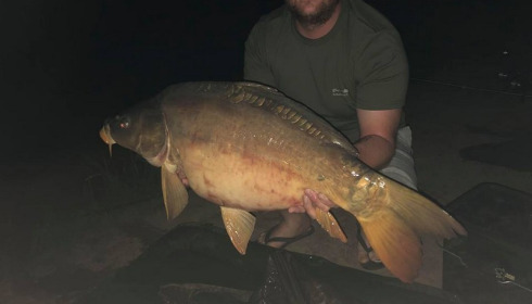 A 25 lb carp from Lillybelle, Matt Scarf, May 2018