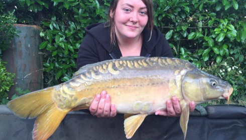 A carp from Lillybelle, Rebecca Long, Jul 2016
