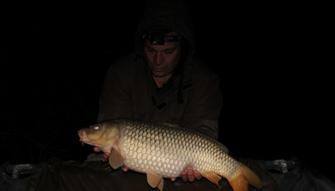 A 24 lb carp from Lillybelle, Rob Woods, Apr 2016