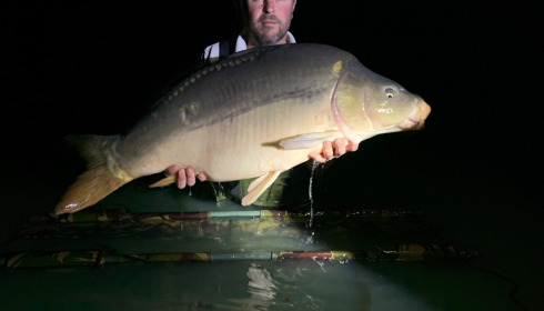 A 46 lb 5 oz carp from Lillybelle, Michael Law, Aug 2021