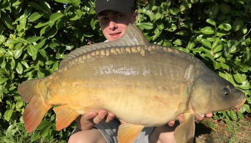 A 20 lb carp from Lillybelle, Owen Edwards, Sep 2017