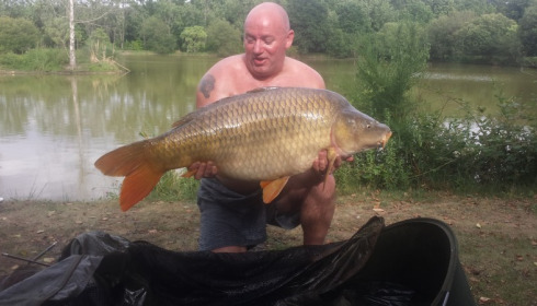 A 36 lb 8 oz carp from Lillybelle, Andy Taberner, Jun 2017
