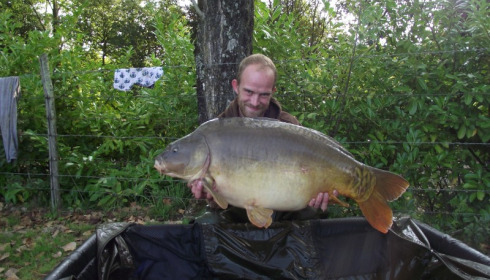 A 38 lb 4 oz carp from Lillybelle, Jonathan Emmett, Sep 2015