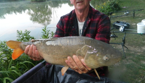 A carp from Lillybelle, Ray Poolman Snr, May 2017