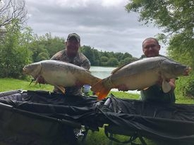 A 35 lb carp from Lillybelle, Wayne & Deane Stanton, Aug 2021