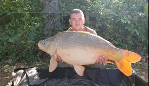 A 28 lb carp from Lillybelle, John Holmes, Sep 2019