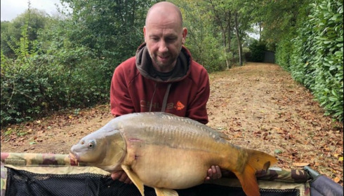 A 25 lb 7 oz carp from Lillybelle, Paul Fitzgibbons, Sep 2018