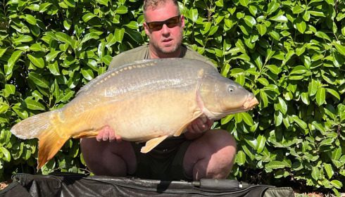 A 42 lb fish from Lillybelle, Rob Howard, Aug 2022