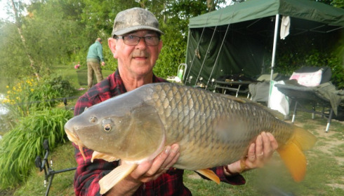 A carp from Lillybelle, Ray Poolman Snr, May 2017