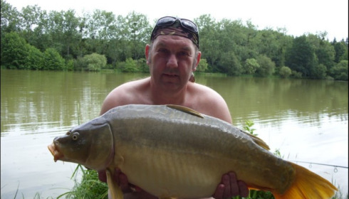A 20 lb carp from Lillybelle, Martin Smith, Jun 2018