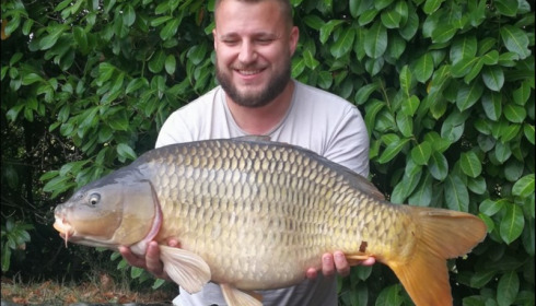 A 25 lb carp from Lillybelle, Tony Russell, Sep 2018