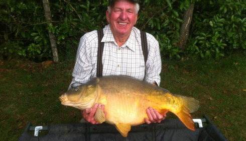 A 29 lb 1 oz carp from Lillybelle, David Platts, Sep 2015