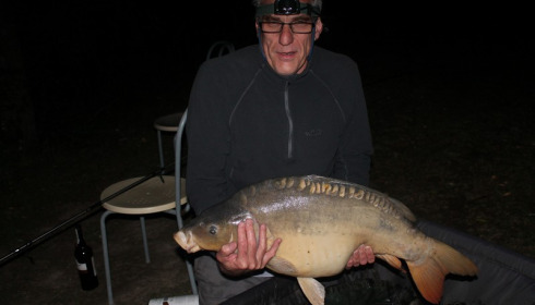A 25 lb carp from Lillybelle, Peter Ellis, Aug 2017