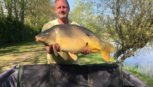 A 22 lb 14 oz carp from Lillybelle, Steve Bellis, Apr 2017