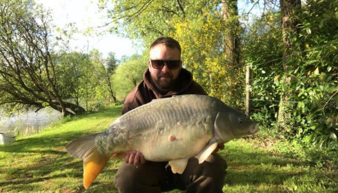 A carp from Lillybelle, Ross Bacon, May 2018