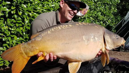 A carp from Lillybelle, Simon Green, Aug 2017