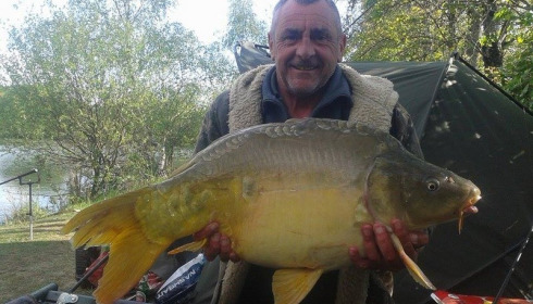 A 27 lb carp from Lillybelle, Paul Jordan, Apr 2017