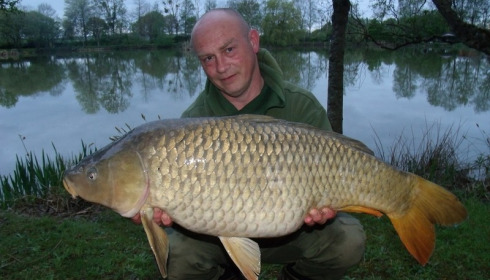 A 27 lb 10 oz carp from Lillybelle, Shaun Docksey, Apr 2017