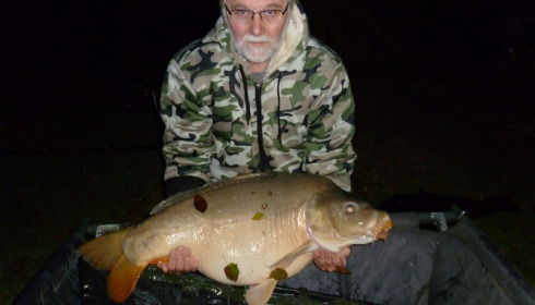 A 38 lb 4 oz carp from Lillybelle, Stephen Rudman, Nov 2015