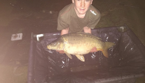 A 26 lb 7 oz carp from Lillybelle, Harry Meredith, Apr 2017