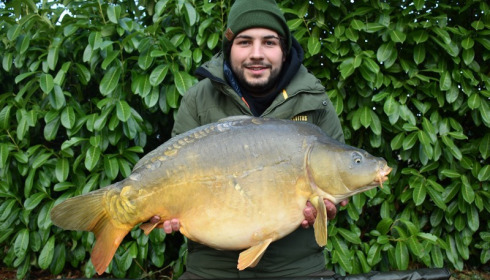 A 32 lb 14 oz carp from Lillybelle, Alex Cook, Oct 2016