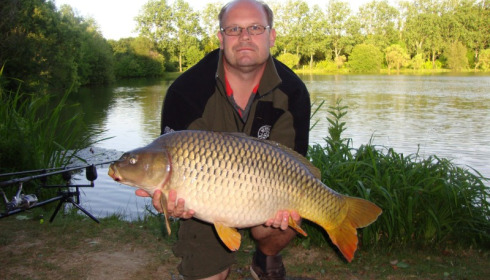A 24 lb 14 oz carp from Lillybelle, Mark Browning, Jun 2015