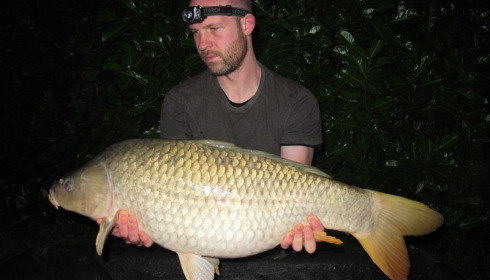 A 25 lb carp from Lillybelle, Greg Harrison, Jul 2016
