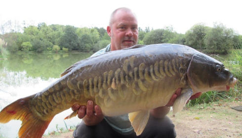 A 27 lb 4 oz carp from Lillybelle, Brian Edwards, Sep 2016