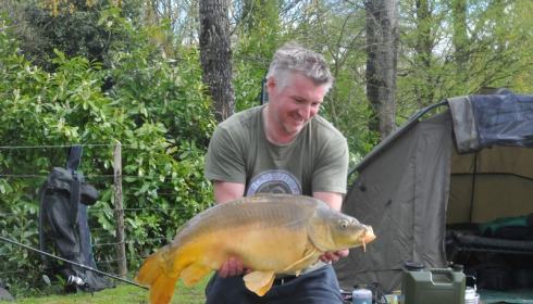 A 20 lb carp from Lillybelle, Ed, Apr 2017