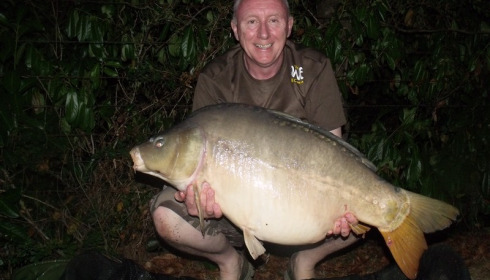 A 35 lb 8 oz carp from Lillybelle, Ken Dack, Sep 2016