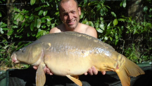 A 25 lb 8 oz carp from Lillybelle, James Mclane, Sep 2018