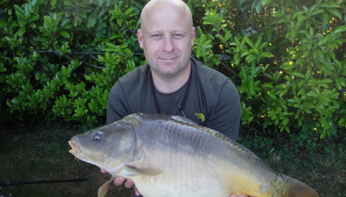 A 24 lb 7 oz carp from Lillybelle, Paul Browning, Jun 2015