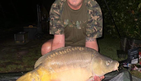 A 35 lb carp from Lillybelle, Mark Grioli, Jul 2023