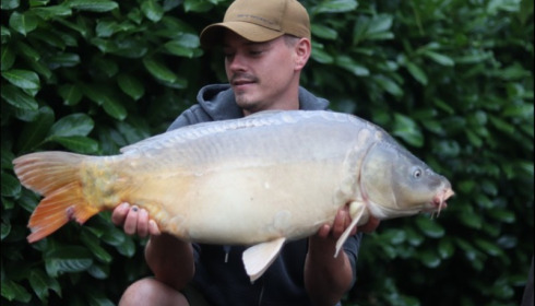 A 24 lb 2 oz carp from Lillybelle, Quinton Matthews, Aug 2018
