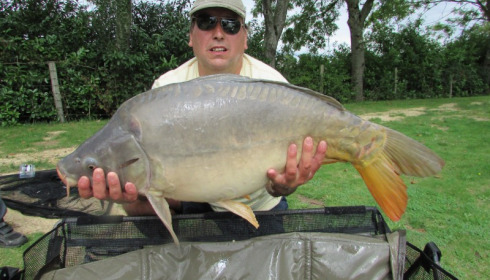 A 37 lb 5 oz carp from Lillybelle, Richard Barnes, Sep 2015