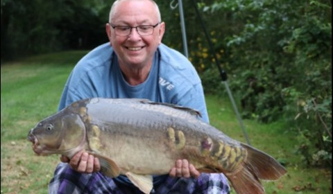 A 21 lb carp from Lillybelle, David Robinson, Jun 2019