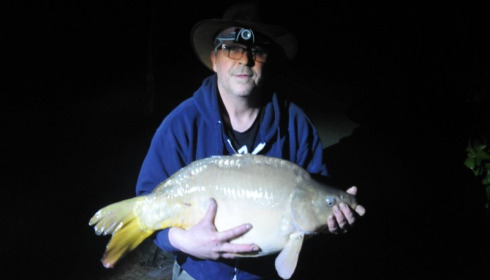 A 26 lb 1 oz carp from Lillybelle, Mark, Apr 2017