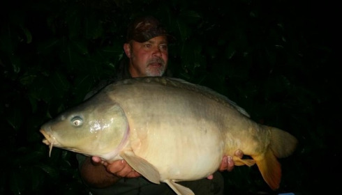 A 27 lb 4 oz carp from Lillybelle, Brian Edwards, Oct 2016