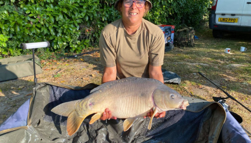 A 30 lb fish from Lillybelle, Lorna Burns, Aug 2021