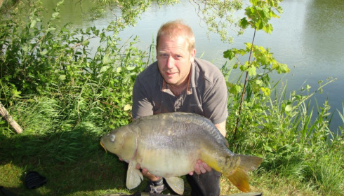 A 24 lb 1 oz carp from Lillybelle, Neil Browning, Jun 2015