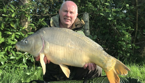 A 31 lb 2 oz carp from Lillybelle, John Burnhope, Apr 2018