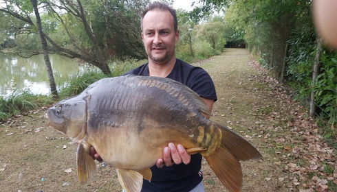A 22 lb 2 oz carp from Lillybelle, Martin Daws, Sep 2016