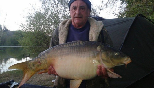 A 27 lb 8 oz carp from Lillybelle, Paul Jordan, Apr 2017