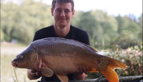 A 23 lb 9 oz carp from Lillybelle, James Morris, Aug 2018