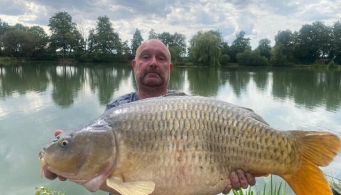 A 36 lb fish from Lillybelle, Richard May, Jul 2022